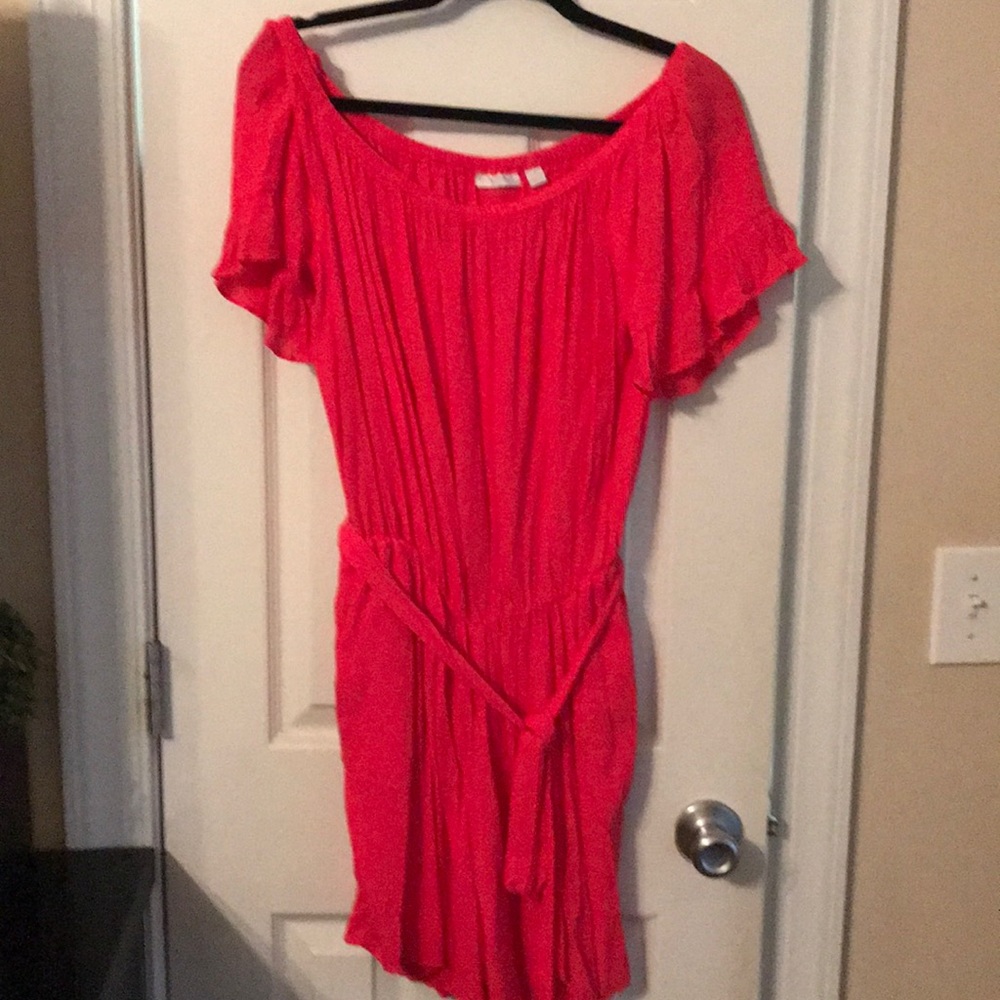 New York and Company Off Shoulder Romper